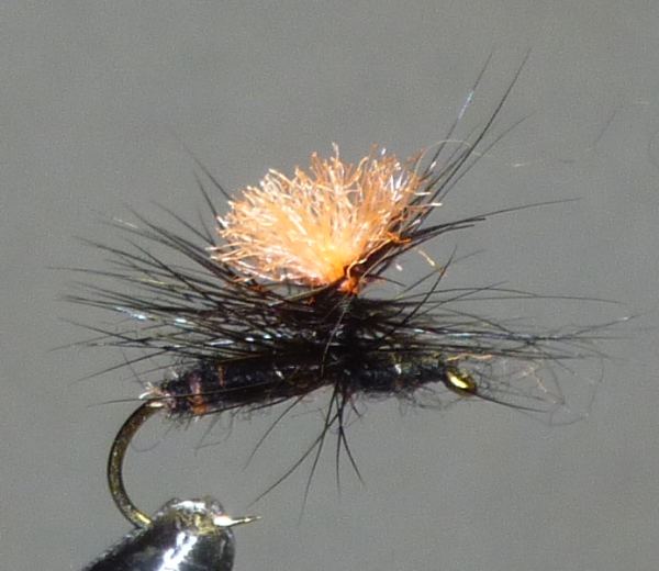 parachute black gnat pattern