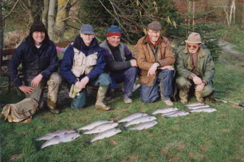 picture to accompany fishing report on Blakewell fly fishing trip
